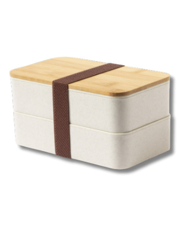 Fiambrera bambú