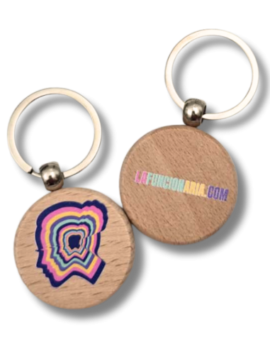 Llavero ecológico de madera