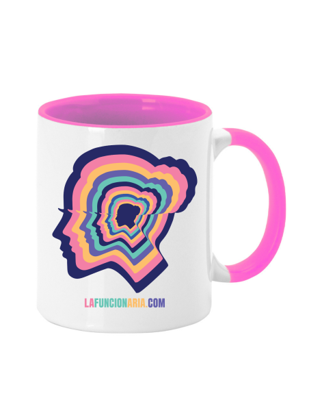 Esta taza para celebrar tu plaza asa color